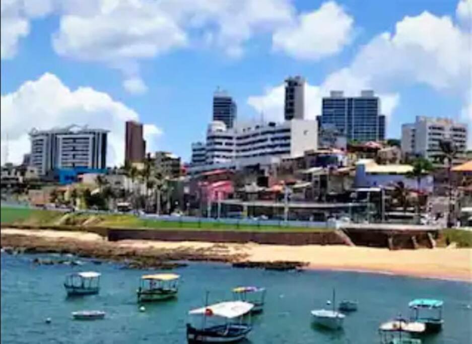 סלבאדור Vista Mar Nascente, Dois Quartos, Novo, No Melhor Do Rio Vermelho, Condominio Club, 1103 מראה חיצוני תמונה